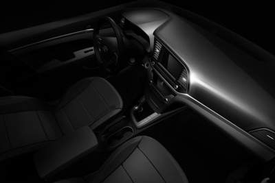 Hyundai teases Elantra interior ahead of debut