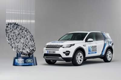 Land Rover provides 450 vehicles to support 2015 Rugby World Cup