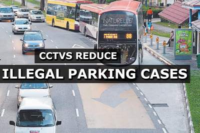 CCTVs have reduced the number of cases of illegal parking