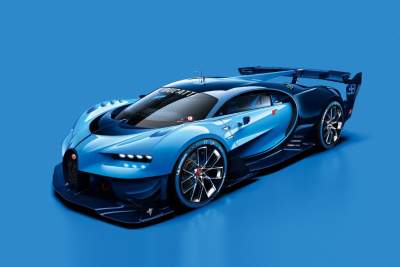 Bugatti unveils digital rendering of Vision GT concept ahead of world premiere