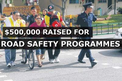 Singapore Road Safety Council raises $500,000 for road safety programmes