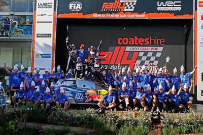 Three FIA World Rally Championship titles go to Volkswagen