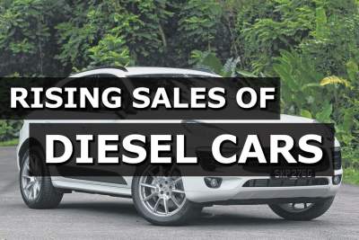 Sales of diesel cars rising at fast pace