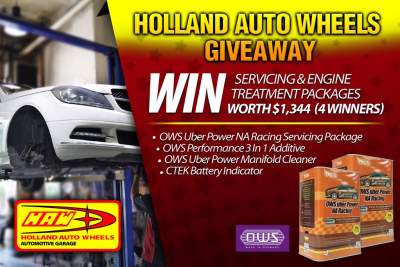 Win servicing and engine treatment packages worth $1,344!