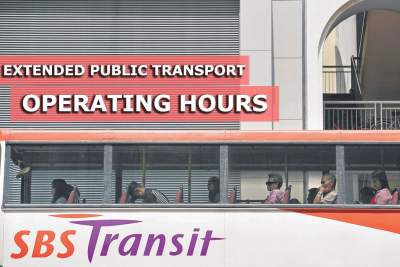 Extended operating hours for train and bus services on Hari Raya Haji eve