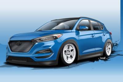 Hyundai reveals 700bhp 'Brute Ute' Tucson for 2015 SEMA show