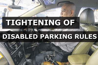 Rules on parking labels for disabled set to be tightened