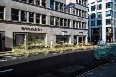 Countdown to convertible Range Rover Evoque begins with wireframes display