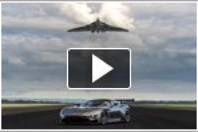 Aston Martin Vulcan in tribute to its V bomber namesake