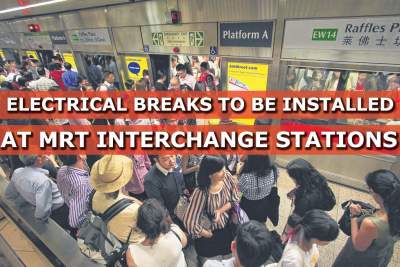 Electrical breaks to be installed at MRT interchange stations to delink lines