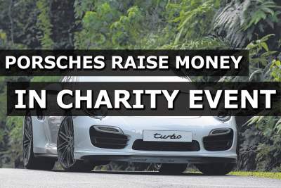 66 Porsches help to raise $60k for ST charity fund