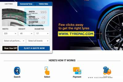 Shop for your next tyres at home thanks to Tyrepac