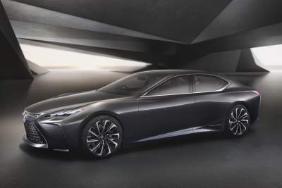 Lexus LF-FC flagship concept revealed at the Tokyo Motor Show