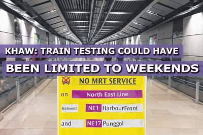 Train testing could have been limited to weekend, says Transport Minister