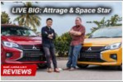 Live Big with the Mitsubishi Attrage and Space Star