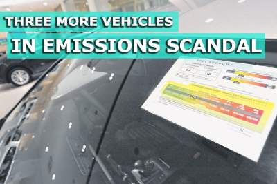 Emissions scandal: three additional cars affected