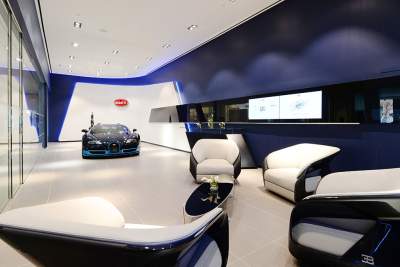 Bugatti opens new showrooms in Manhattan and Miami with new brand design