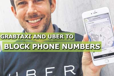GrabTaxi and Uber will ensure privacy by blocking phone numbers
