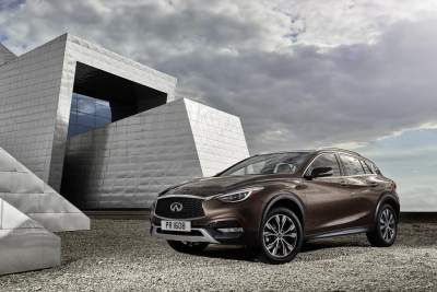 World debut of the new Infiniti QX30