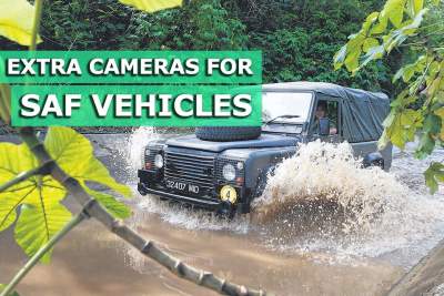 More cameras installed on SAF vehicles