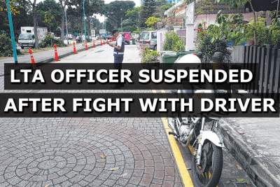 LTA suspends enforcement officer who fought with driver