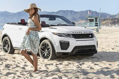 Bond actress Naomie Harris introduces new Range Rover Evoque Convertible