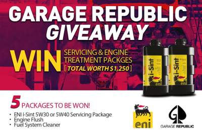 Servicing and engine treatment packages to be won!