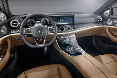 Mercedes-Benz reveals E-Class interior ahead of Detroit unveilling