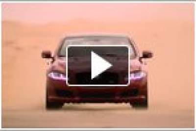 New Jaguar XJR takes on 'Jetman' in world-first desert drag race