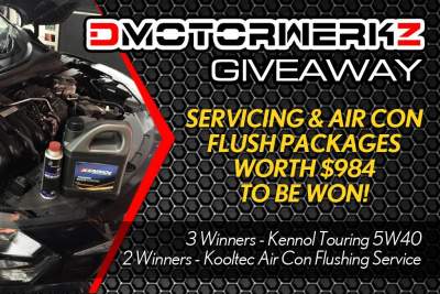 Servicing packages worth $984 to be won!