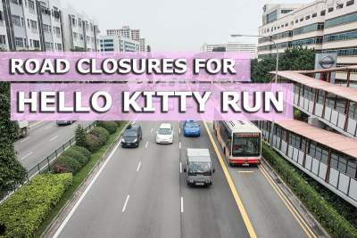 Road closures for Hello Kitty Run