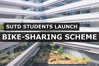 SUTD students share bikes to commute between Expo MRT and campus