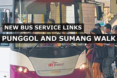 New bus service to provide link between Punggol and Sumang Walk from next month