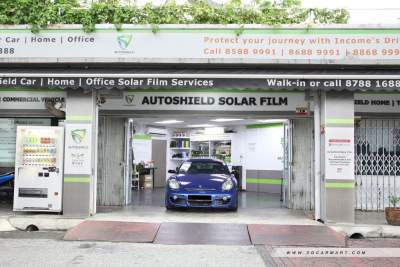 Autoshield Solar Film protects you and your car from the sun