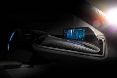 BMW presents AirTouch contactless touchscreen at CES 2016