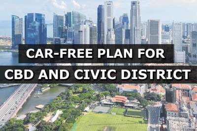 Car-free plan for CBD and Civic District to open up more recreational space