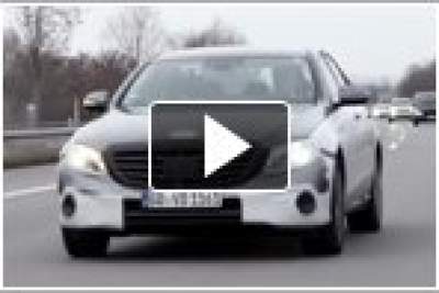 A look at the 2016 Mercedes-Benz E-Class undergoing testing
