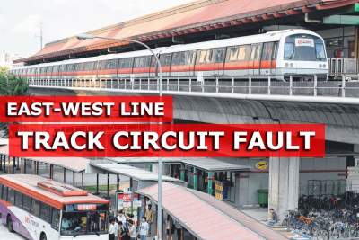 Faulty East-West Line track circuit