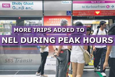 North-East Line to add 34 more trips a week during peak hours from Jan 4th