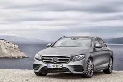 The new Mercedes-Benz E-Class intelligent business saloon