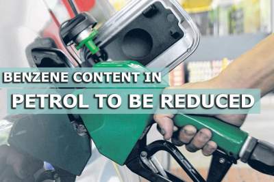 Benzene content in petrol to be reduced
