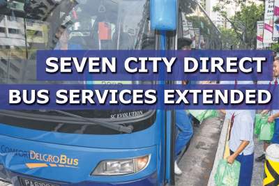 Seven City Direct bus services extended for an additional year