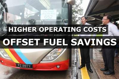 Transport firms say fuel savings offset by higher operating costs