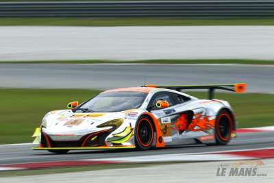 McLaren 650S GT3 secures podium finish in Sepang