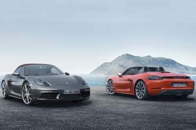 The new Porsche 718 Boxster revealed ahead of Geneva debut