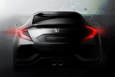 Honda set to debut Civic Hatchback Prototype at Geneva Motor Show