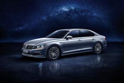 World premiere of the new Volkswagen Phideon luxury saloon