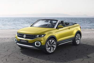 Volkswagen T-Cross Breeze Concept on show in Geneva