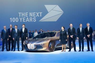 BMW Group Vision Vehicles bring future mobility to life today