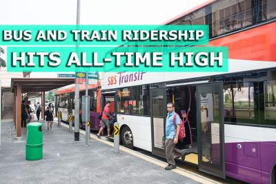 Bus and train ridership hits all-time high